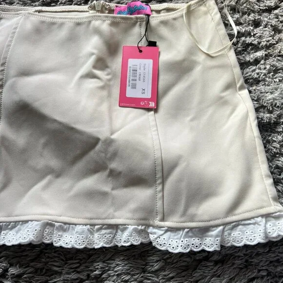 NWT Edikted mini skirt size xs - Picture 3 of 7